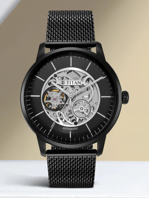 Titan 90110NM01 Mechanical Analog Watch For Men
