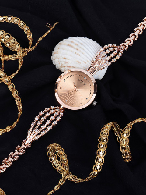 Chain Magnet Ladies Magnetic Strap Watches Rose Gold Flipkart
