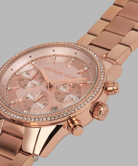 Kors Rose Mk6357 Watch MICHAEL KORS Bryant Analog Watch For Women