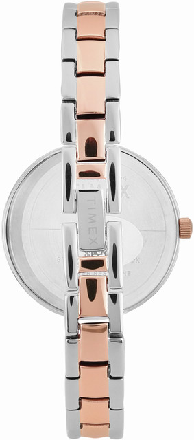 TIMEX TWEL21702 Trendline Round 34mm Red Dial Analog Watch - For