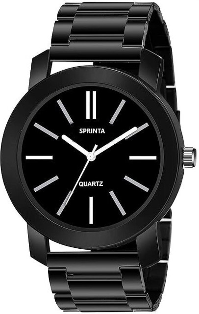 Sprinta 88 BLACK CHAIN- PENDO BLACK DIAL New Designers All Black