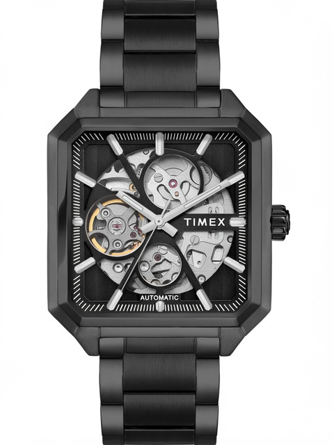 TIMEX Automatic, Black Dial Analog Watch For Men Buy TIMEX