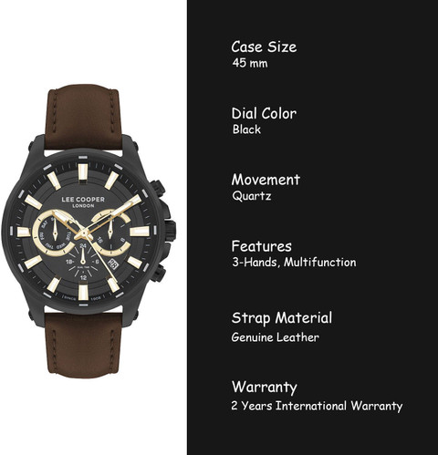 LEE COOPER LC07525.154 Analog Watch - For Men - Buy LEE COOPER