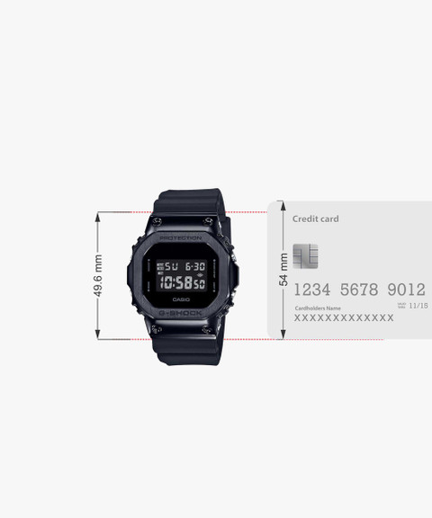 CASIO GM-5600B-1DR G-Shock ( GM-5600B-1DR ) Digital Watch - For