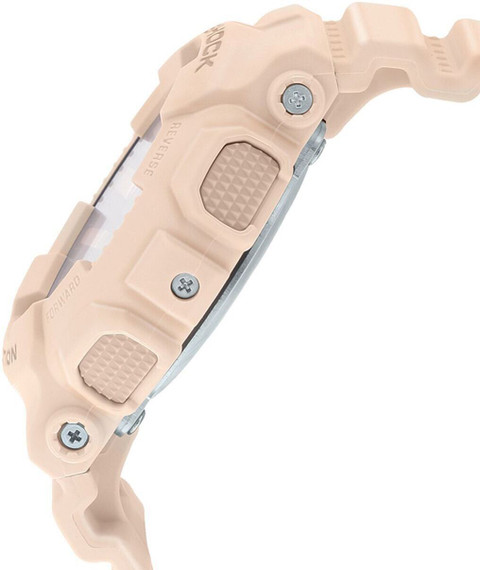 CASIO GMA-S140M-4ADR G-SHOCK Black Dial Pink Resin Strap Analog
