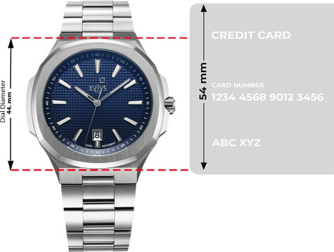 XYLYS Xylys SwiStainless Steel Blue Dial Silver Stainless Steel