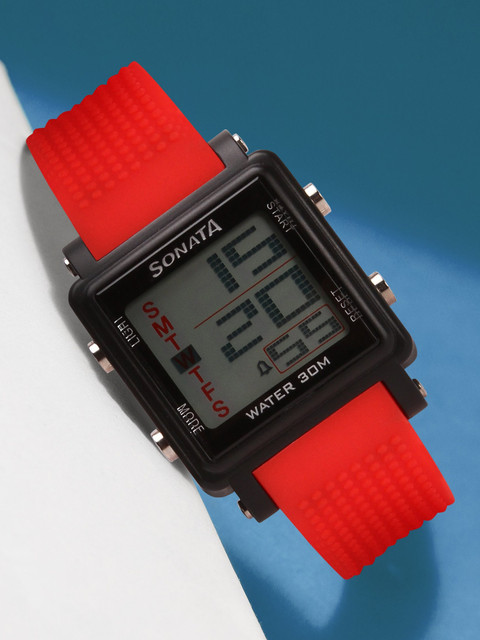 Wrist Watch Sonata Watch Sf Buy Online SF Quartz Analog Digital