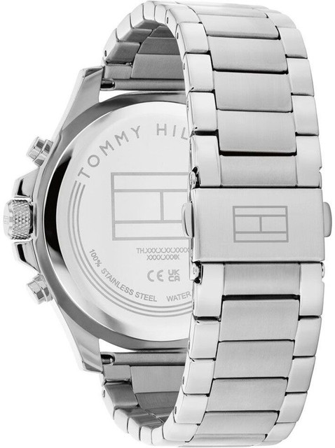 TOMMY HILFIGER s Multifuction Stainless Steel Bracelet Analog