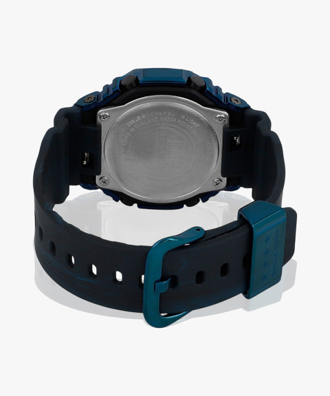 CASIO GM-2140GEM-2ADR G-Shock Blue Ip Dial Black Resin Band Analog