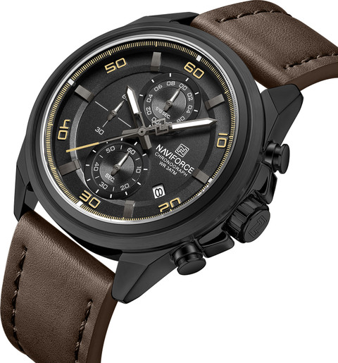 Swiss Watches S Force Watch Price NAVIFORCE NF8075 Analog Watch