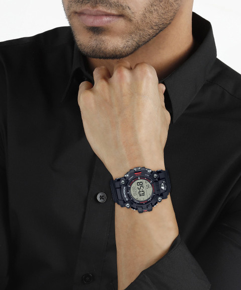 CASIO GW-9500-1DR G-Shock Dial Black Resin Strap Digital Watch