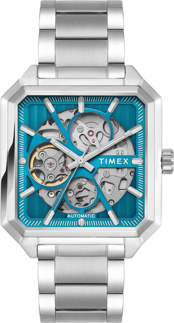 Mens Watches Timex Square Dial Watches TIMEX Automatic, Sea Green
