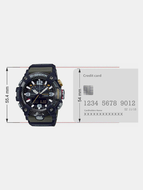 CASIO GG-B100-1A3DR G-Shock GG-B100-1A3DR Black Dial Military