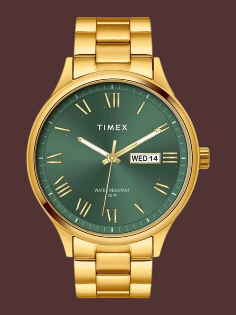 TIMEX Timex Full Roman Green 43mm Dial Astrological Men's Watch