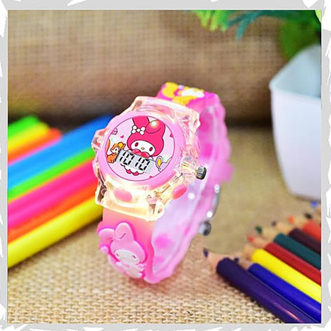 Razyloo 3D Cartoon Digital Watch New Generation Beautiful Glowing Lights  Musical Wrist Watch for Unisex Latest Digital Watch For Boys Girls
