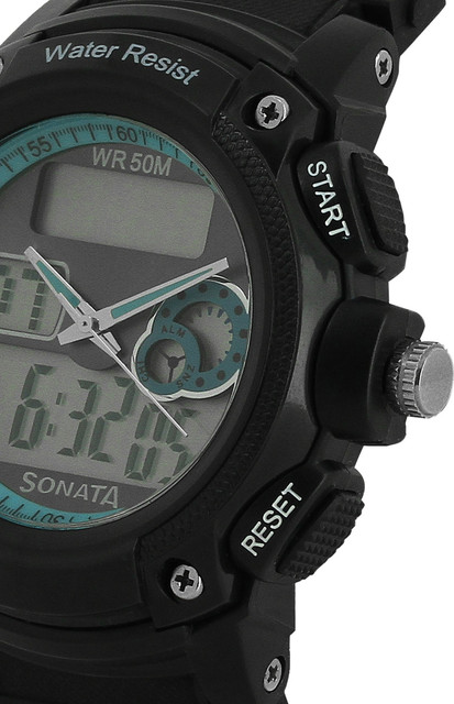 SONATA NP7989PP01 SF Ocean Series Analog-Digital Watch - For Men