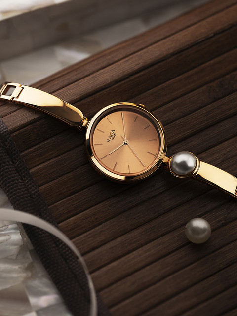 Titan Raga Power Pearls Analog Watch For Women Buy Titan Raga