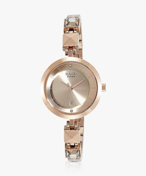 Titan NQ2606WM01 Raga VIVA Analog Watch For Women