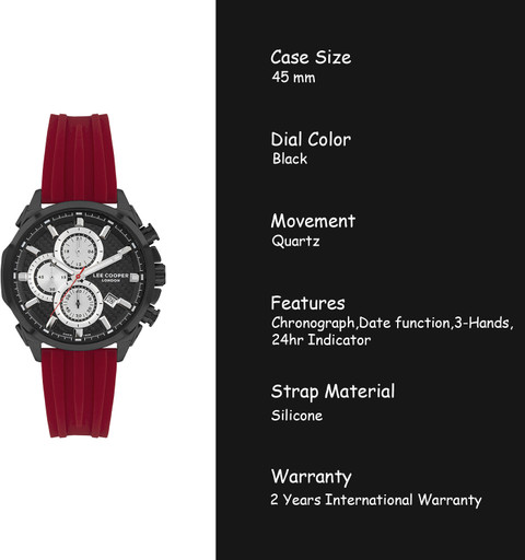 LEE COOPER LC07253.658 Analog Watch - For Men - Buy LEE COOPER