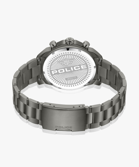 Police PLPEWJK0021003 Police Quartz Multifunction Black Dial Grey