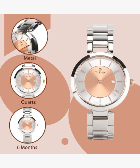 Titan NN2480KM01 Neo Ladies Analog Watch For Women