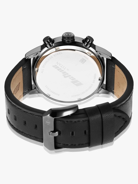 Titan Titan Octane Chronograph Forest Green Dial Black