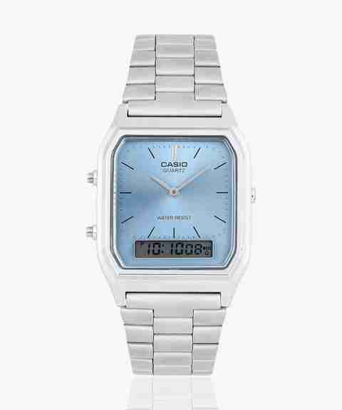 【新品未使用箱付き】CASIO AQ-230A-2A2MQYDF CASIO AQ-230A-2A2MQYDF Vintage Unisex Watch – GC Shop Egypt