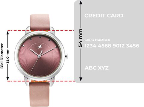 Fastrack Fastrack Stunners Purple Dial Purple LeatherStrap Analog