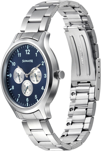 SONATA Versatyle Sonata Versatyle Multifunction Blue Dial Silver