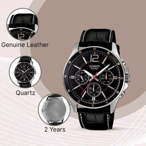 CASIO MTP-1374L-1AVDF Enticer Analog Watch For Men Buy CASIO