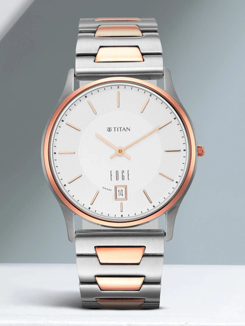 Titan 1683KM01 Edge Metal Analog Watch For Men Buy Titan