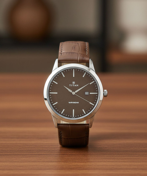 Titan NP1584SL04 Eco Analog Watch For Men