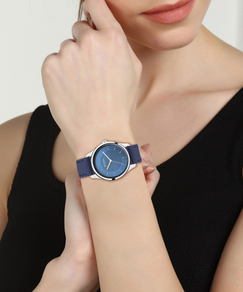 Titan NP2639SL02 Titan Workwear Royal Blue Dial Dark Blue