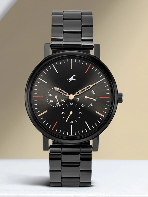 Ubuy Fastrack Watch Black Fastrack Analog Watch Black Metal Buy