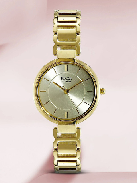 Titan NP2608YM01 Raga VIVA Analog Watch For Women