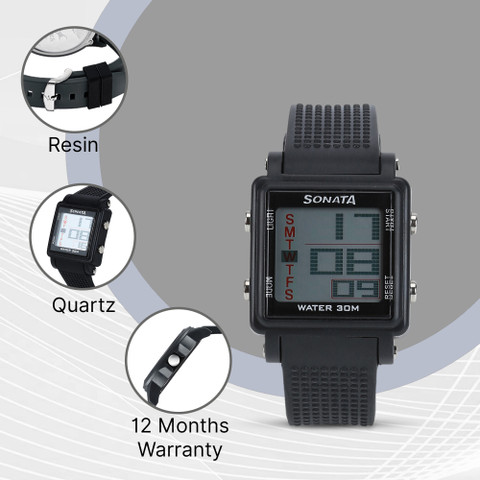 SF By Sonata Digital Watch - For Men - Buy SF By Sonata Digital