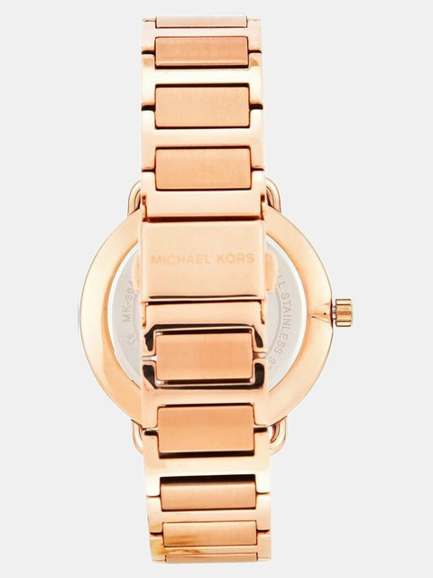 MICHAEL KORS Portia Portia Rose Gold-tone Analog Watch - For  display picture 1