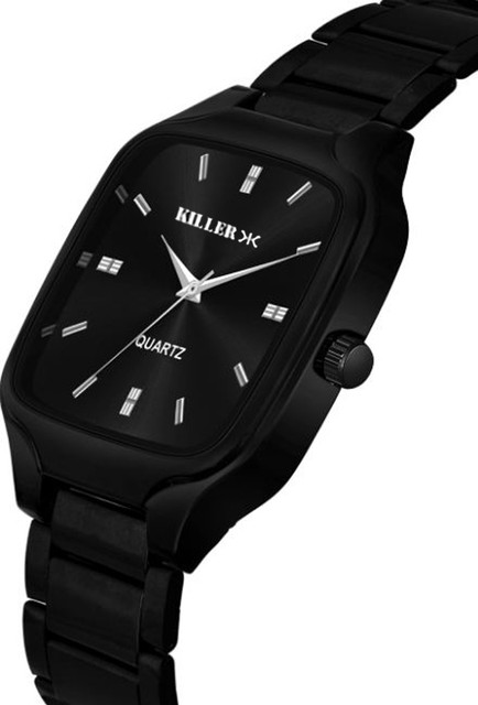 GODKILLER blackl ブラックメタル KILLER Killer Original Black Plated Black StainlessSteel Chain Men