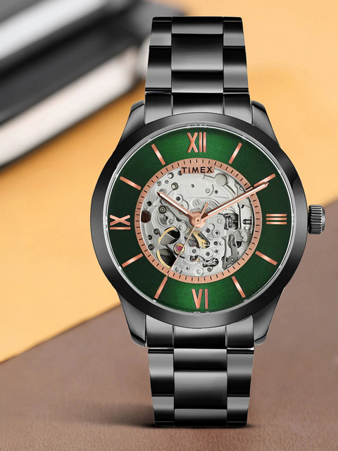 TIMEX Automatic Green Dial Analog Watch For Men - Main Image