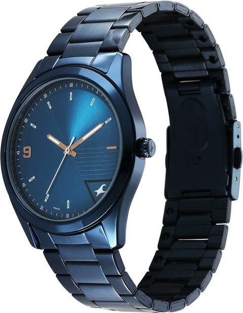Fastrack Fastrack Stunners Blue Dial Blue Metal Strap Analog Watch