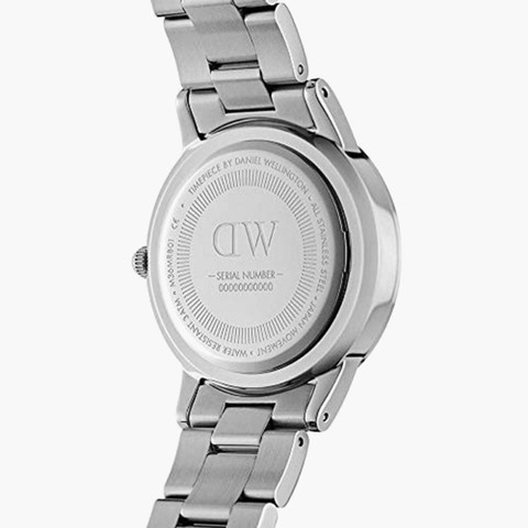 DANIEL WELLINGTON DW00100342K Iconic Black Round Dial Analog Watch