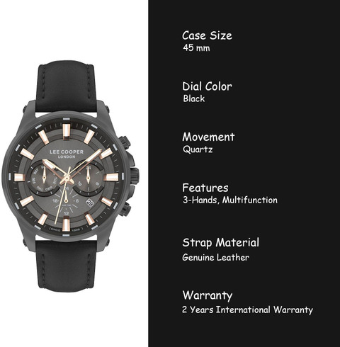 LEE COOPER LC07525.651 Analog Watch - For Men - Buy LEE COOPER