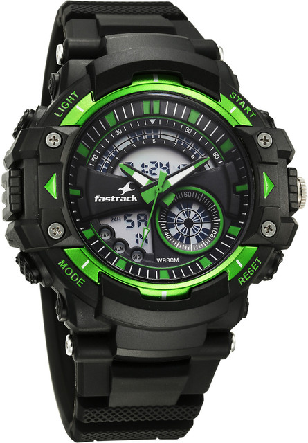 【未開封】A&G NEXT BREAKS FIVE STARS BEST Fastrack Street Style Ana-Digi Unisex Street Style Ana Digi Analog