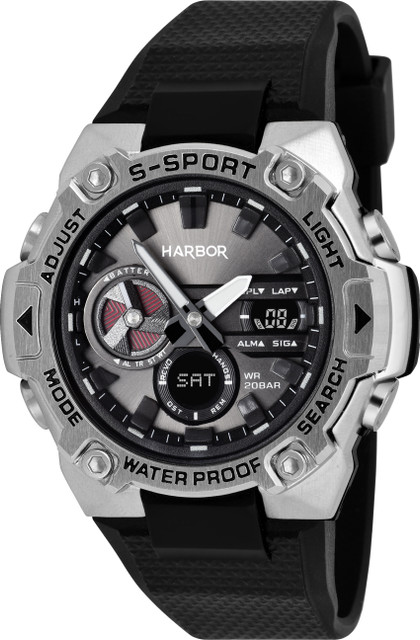 Stainless Steel Digital Sport Uhr SYNOKE Digital Watches Men