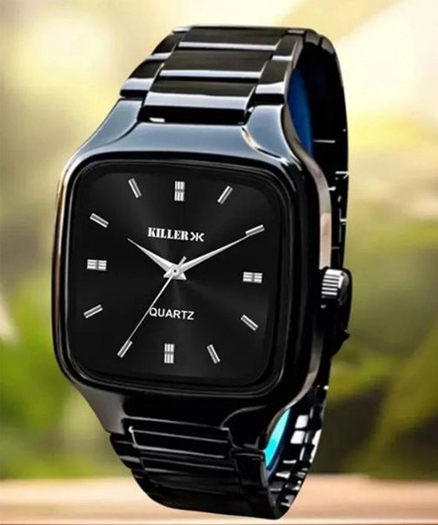 KILLER Original Black Plated Black StainlessSteel Chain /Boys