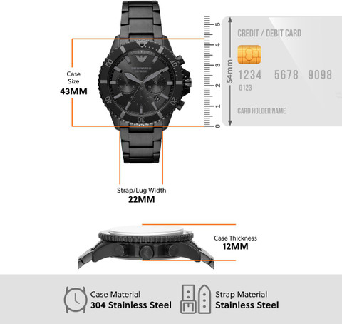 EMPORIO ARMANI Diver Analog Watch For Men Buy EMPORIO ARMANI