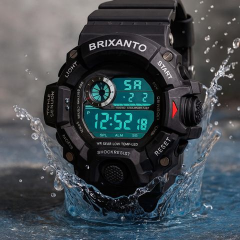 Brixanto Digital Watch - For Boys & Girls Digital Sports Watch for Boys | Kids Watch with Alarm | Waterproof & Stylish - Image 7
