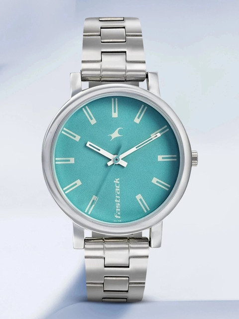 Stainless Steel Fastrack Blue Ladies Watch Fastrack 68008SM04