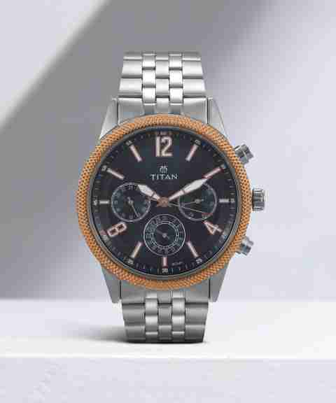 Chronograph Titan 1734kaa Price In India Titan NP17342569KM01 Neo
