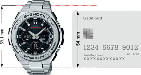 Price Gst S110d GST-S110D-1A G-SHOCK G-STEEL GST-S110 Series CASIO